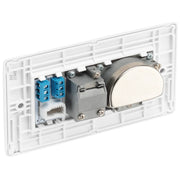 BG Electrical 800 Series - Triplex with BT outlet and co-axial return - screened