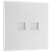 BG Electrical 800 Series - Double, telephone socket, master (IDC)