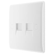 BG Electrical 800 Series - Double, telephone socket, secondary (IDC)
