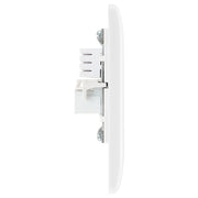 BG Electrical 800 Series - Double, telephone socket, secondary (IDC)