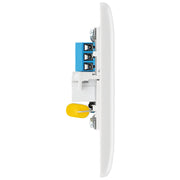 BG Electrical 800 Series - Single, telephone socket, master (screw)
