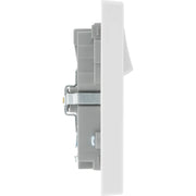 BG Electrical 900 Series - Double switched single pole, with USB A + C (45W)