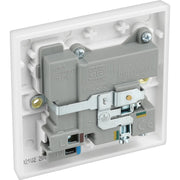BG Electrical 900 Series - Single switched, single pole, with 2 x USB A