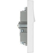 BG Electrical 900 Series - Single switched, single pole, with 2 x USB A