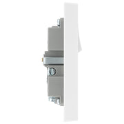 BG Electrical 900 Series - Single switched, single pole, with 2 x USB A