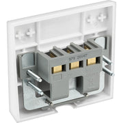 BG Electrical 900 Series - 45A single, flex outlet plate, bottom entry