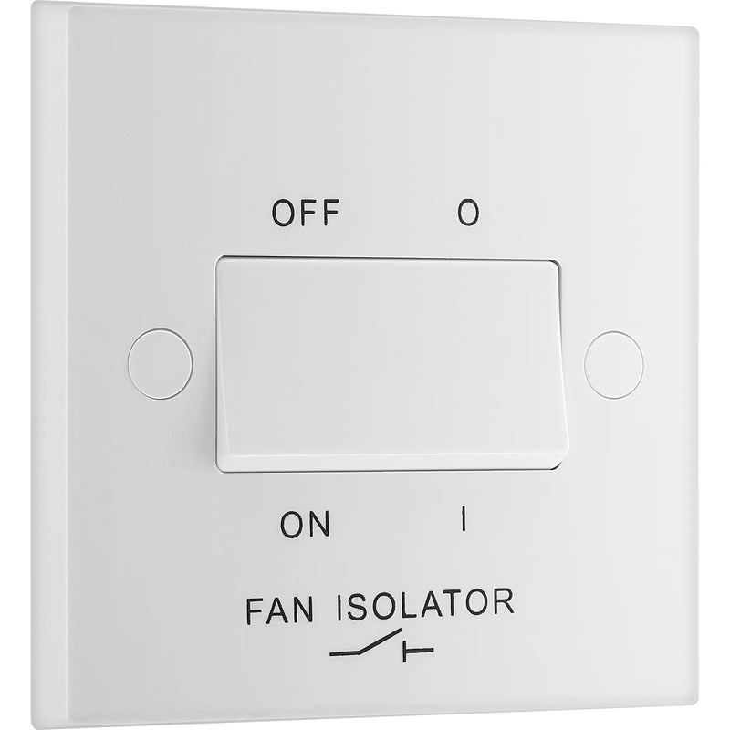 BG Electrical 900 Series - Triple pole fan isolator