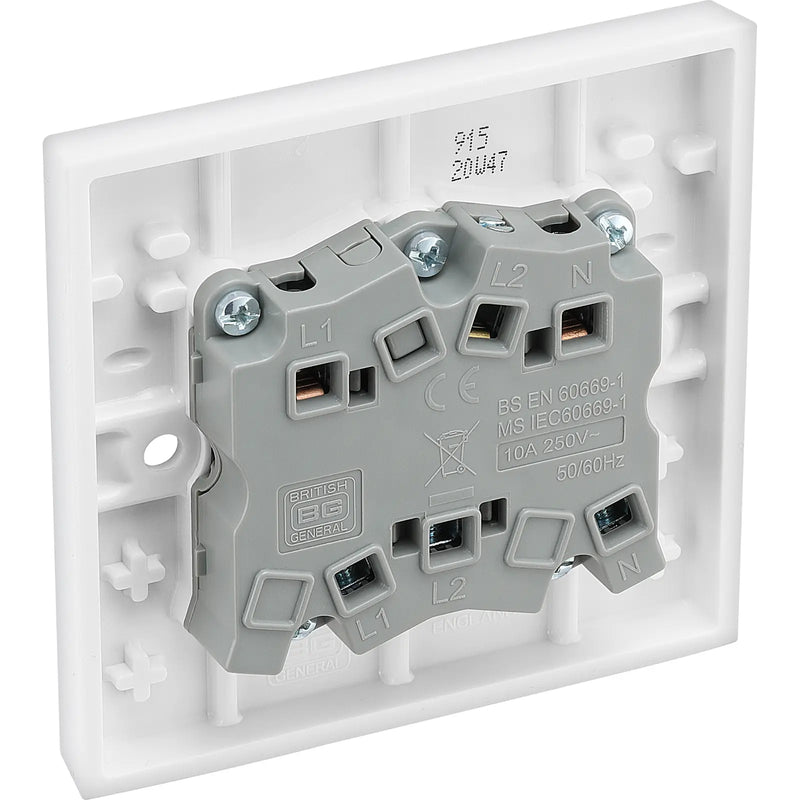 BG Electrical 900 Series - Triple pole fan isolator