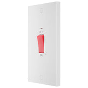 BG Electrical 900 Series - 45A, double pole, large plate, with indicator