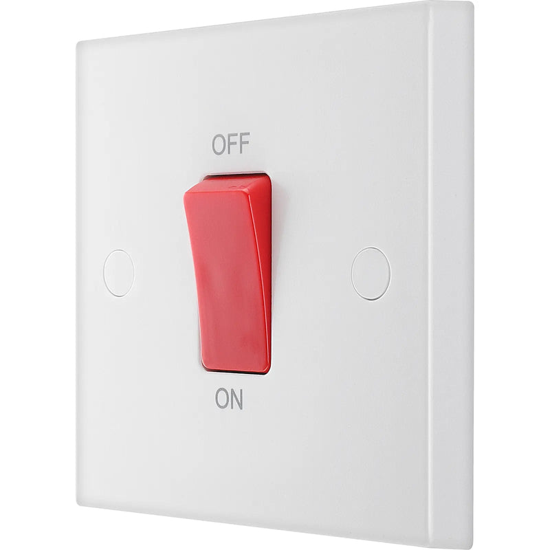 BG Electrical 900 Series - 45A, double pole, single plate