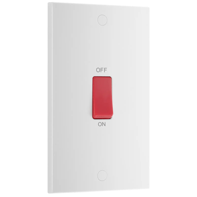 BG Electrical 900 Series - 45A, double pole, large plate