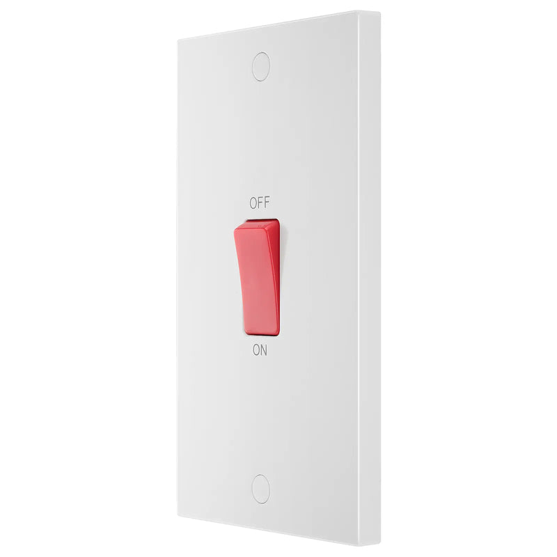 BG Electrical 900 Series - 45A, double pole, large plate