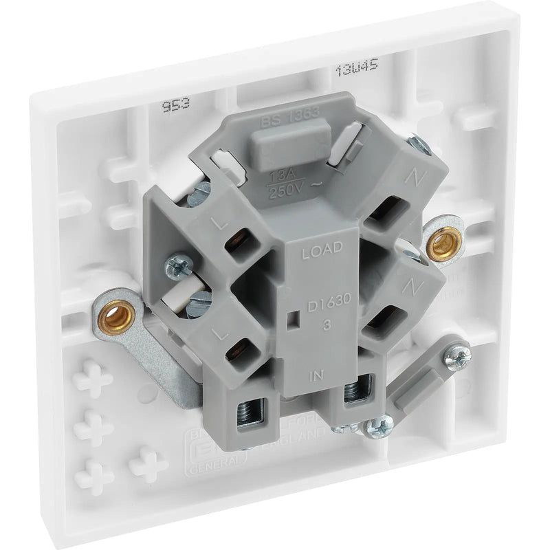 BG Electrical 900 Series - Unswitched and fused 3A