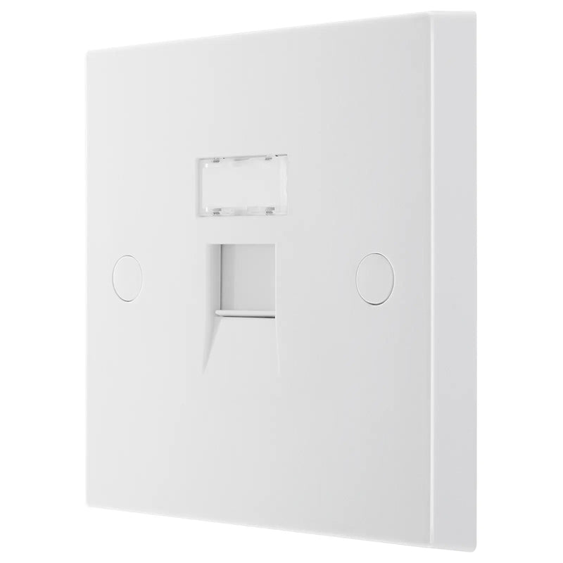 BG Electrical 900 Series - Single, RJ45 data socket (screw)