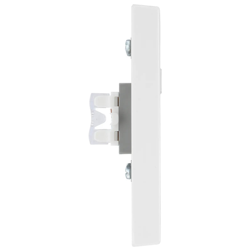 BG Electrical 900 Series - Double, RJ45 data socket (screw)