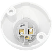 BG Electrical Ceiling Accessories - Angled, 3 terminals + HO skirt