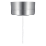 BG Electrical Ceiling Accessories - 6A, 2 way ceiling switch, steel finish