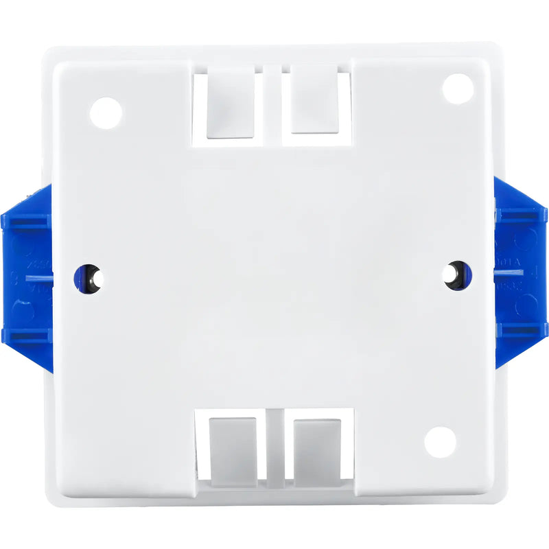 BG Electrical Contractor - Single Square Dry Lining Box, 35mm