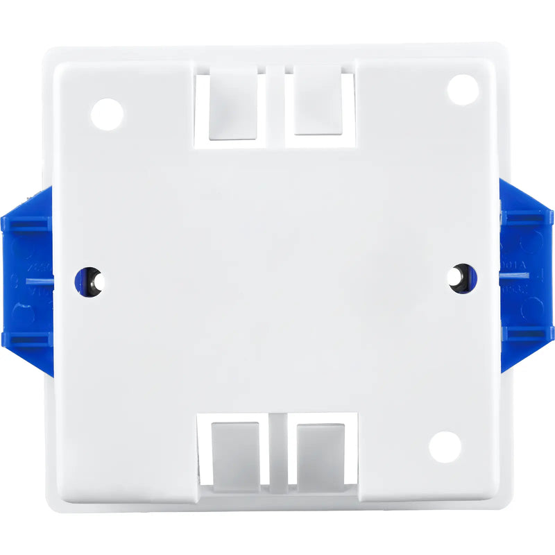 BG Electrical Contractor - Single Square Dry Lining Box, 47mm
