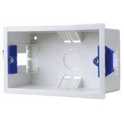 BG Electrical Contractor - Double Rectangular Dry Lining Box, 47mm