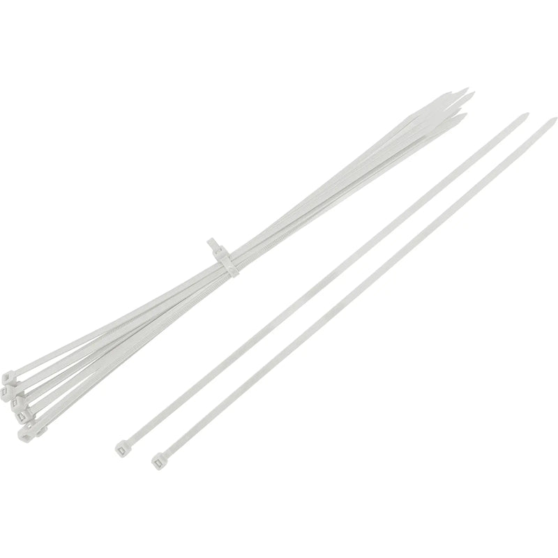 BG Electrical Contractor - Cable Tie, Natural, 370mm x 4.8mm, 100pk