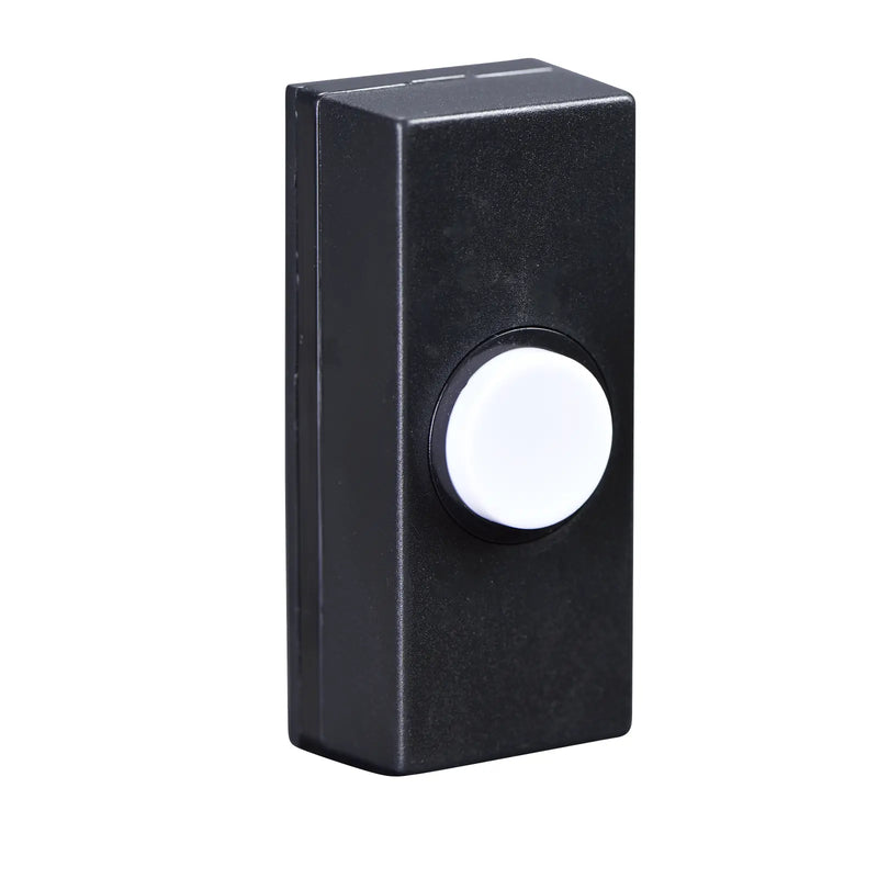 BG Electrical Contractor - Bell Push for BG Wired Door Chime, Black