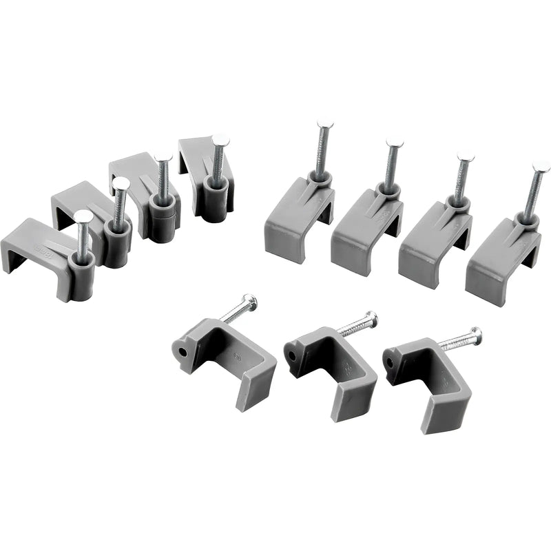 BG Electrical Contractor - Twin & Earth cable clips, 10mm,50pk