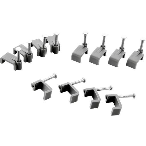 BG Electrical Contractor - Twin & Earth cable clips, 4mm, 50pk