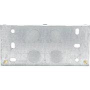 BG Electrical Contractor - Steel Knockout Box, Dual, 35mm