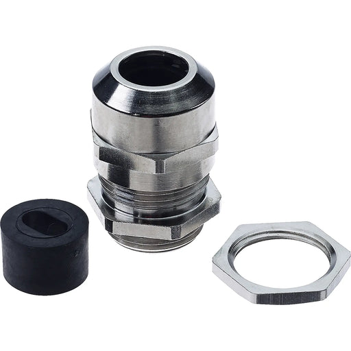 BG Electrical Contractor - Brass gland kit, 1 - 1.5mm flat cable, cable insert and locknut