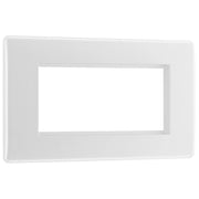 BG Electrical Euro Module - 4 module - rectangular