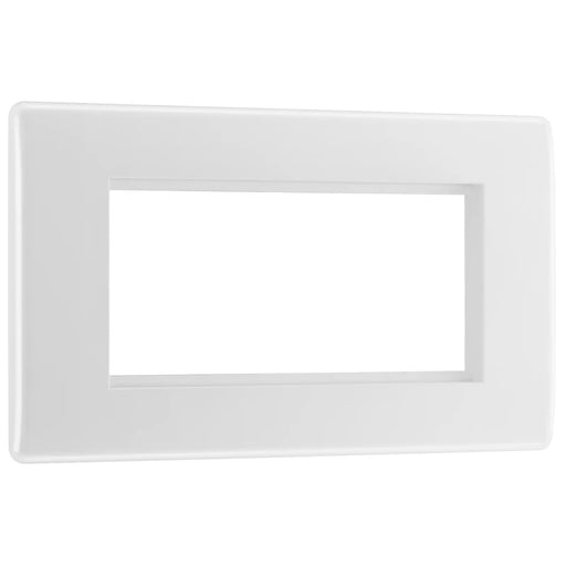 BG Electrical Euro Module - 4 module - rectangular