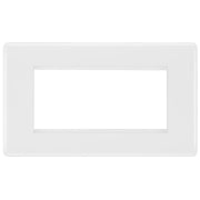 BG Electrical Euro Module - 4 module - rectangular