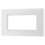 BG Electrical Euro Module - 4 module - rectangular