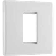 BG Electrical Euro Module - 1 module - square