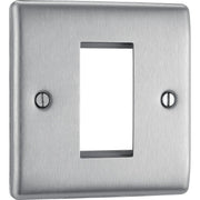 BG Electrical Euro Module - 1 module - square