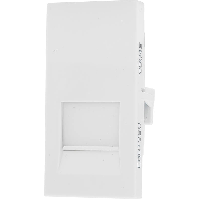 BG Electrical Euro Module - Telephone - BT secondary (screw)