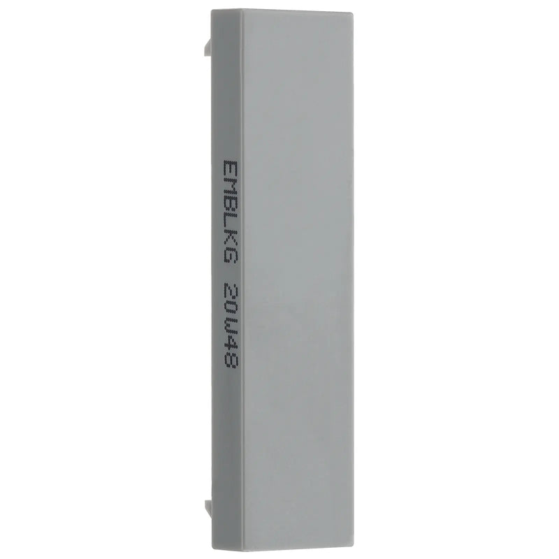 BG Electrical Euro Module - Blank (2pcs)