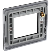 BG Electrical Euro Module - 2 module - square