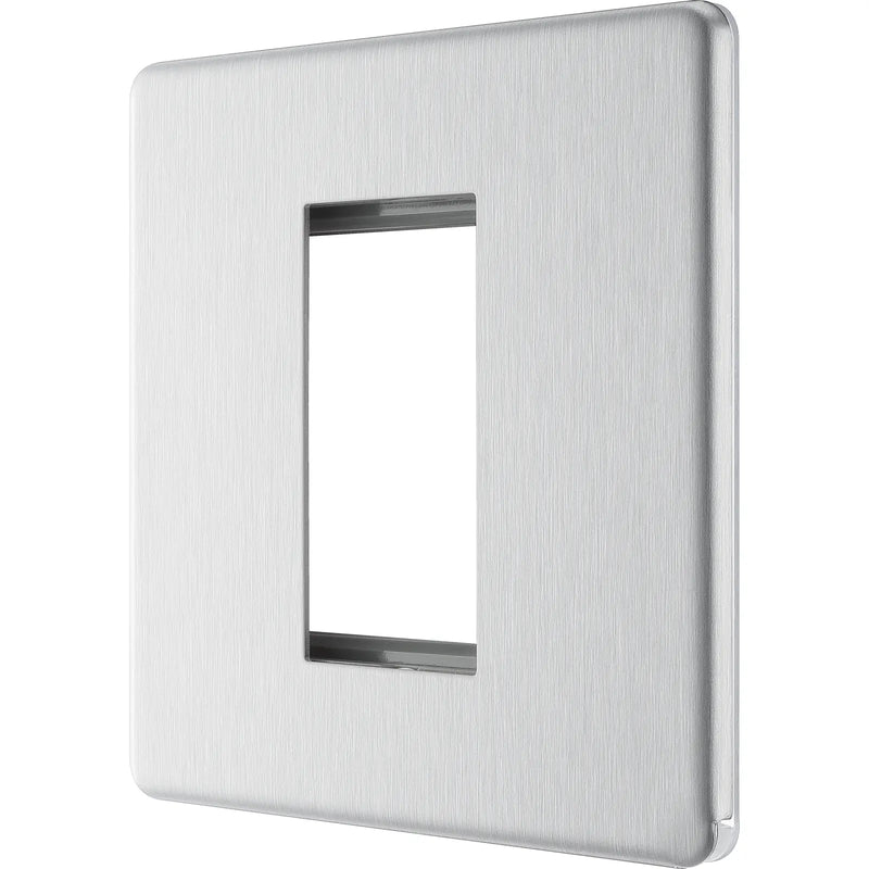 BG Electrical Euro Module - 1 module - square