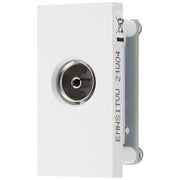 BG Electrical Euro Module - Co-Axial (isolated) connection