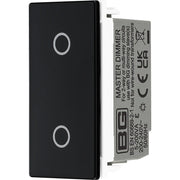 BG Electrical Euro Module - Touch LED dimmer master