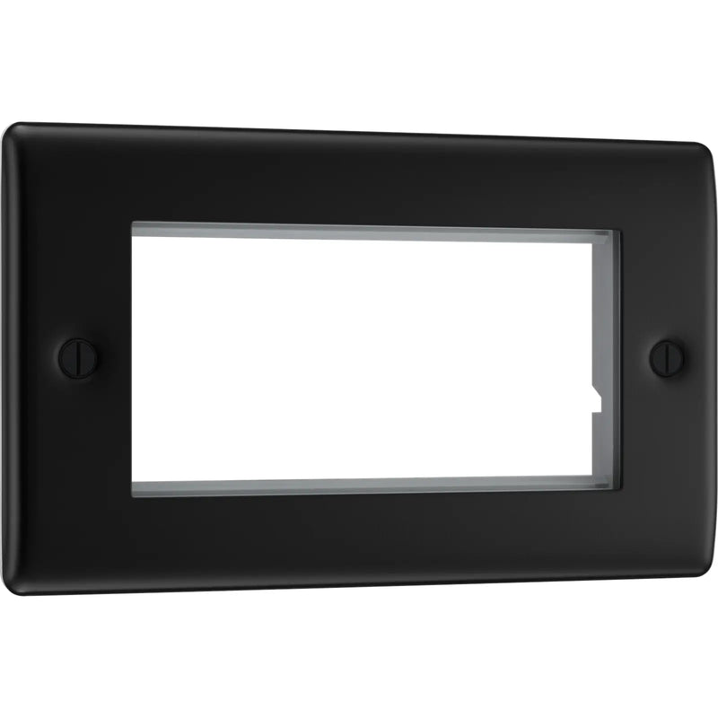 BG Electrical Euro Module - 4 module - rectangular