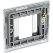 BG Electrical Euro Module - 1 module - square