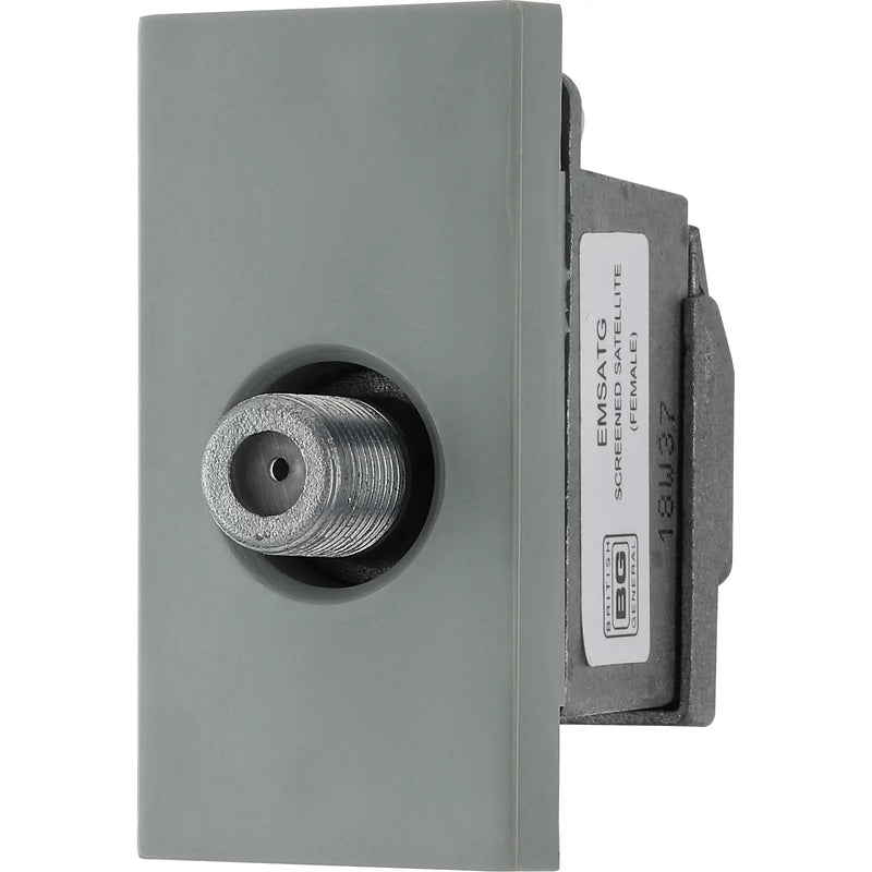BG Electrical Euro Module - Satellite - female