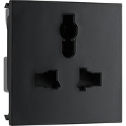 BG Electrical Euro Module - Universal unswitched socket