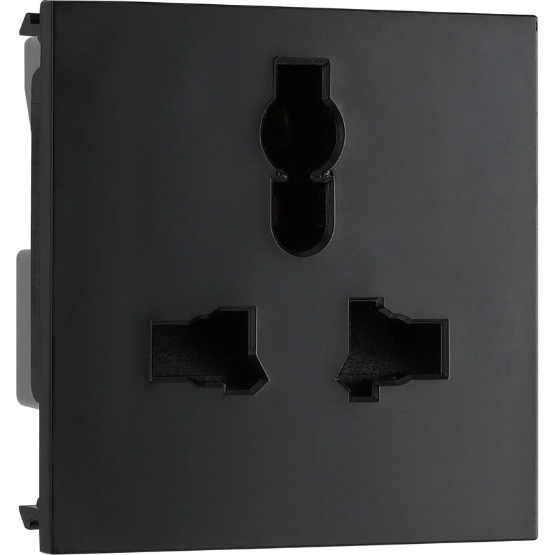 BG Electrical Euro Module - Universal unswitched socket