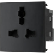 BG Electrical Euro Module - Universal unswitched socket