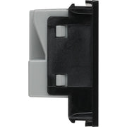 BG Electrical Euro Module - Universal unswitched socket