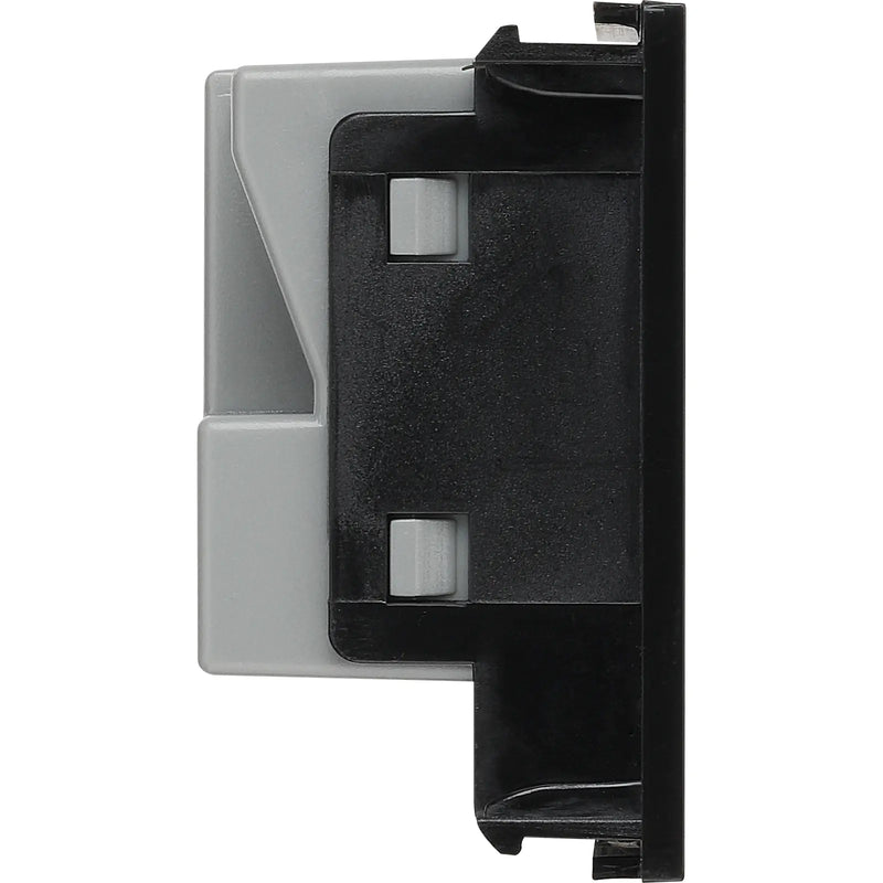 BG Electrical Euro Module - Universal unswitched socket